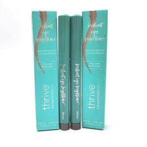 2Pcs:(Muna)Thrive Causemetics Brilliant Highlighting Stick Eye Brightener/New